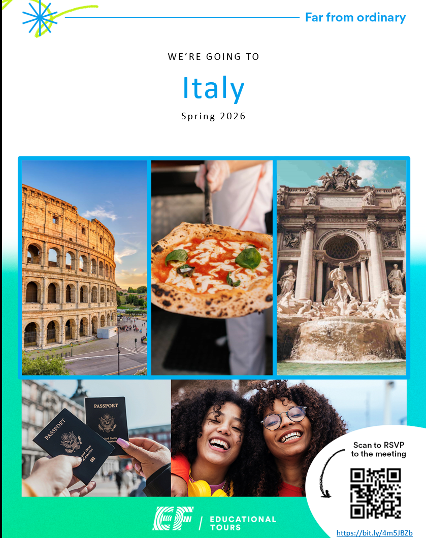 Italy, Spring Break 2026, Who wants to go?